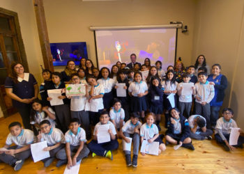 La UBO fomenta la lectura con taller de cuentacuentos en Colegio República de Guatemala